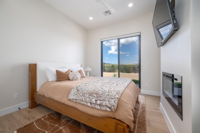 Experience refined desert living in this stunning custom home on The Ledges Golf Club in Utah - for sale on GolfHomes.com, golf home, golf lot