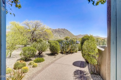 A true Troon oasis! This beautiful custom home was perfectly on Troon Country Club in Arizona - for sale on GolfHomes.com, golf home, golf lot