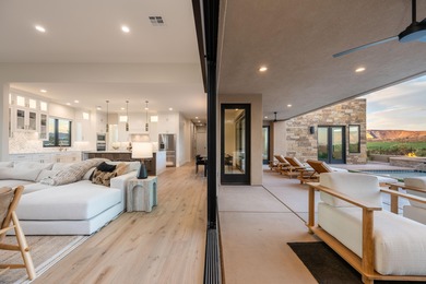 Experience refined desert living in this stunning custom home on The Ledges Golf Club in Utah - for sale on GolfHomes.com, golf home, golf lot
