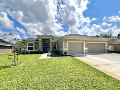 Built in 2023! This 4 bedroom, 3 bathroom, 3 car garage home has on The Grand Club - Pine Lakes Course in Florida - for sale on GolfHomes.com, golf home, golf lot