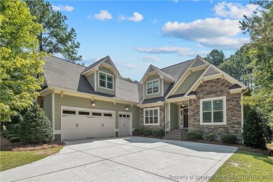 One of a kind custom, ranch-style home with courtyard entry and on Anderson Creek Golf Club in North Carolina - for sale on GolfHomes.com, golf home, golf lot