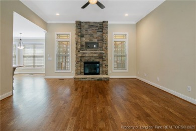 One of a kind custom, ranch-style home with courtyard entry and on Anderson Creek Golf Club in North Carolina - for sale on GolfHomes.com, golf home, golf lot