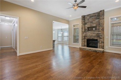 One of a kind custom, ranch-style home with courtyard entry and on Anderson Creek Golf Club in North Carolina - for sale on GolfHomes.com, golf home, golf lot