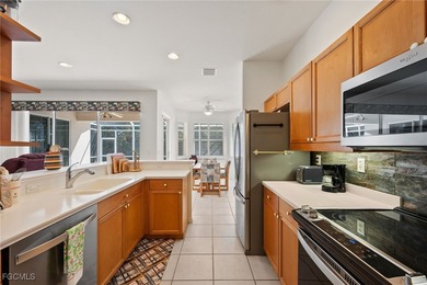 Move right in to this updated 2B+Den home situated on a private on Cross Creek Country Club in Florida - for sale on GolfHomes.com, golf home, golf lot