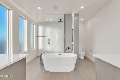 Welcome to 'Sunset Villa' by Castlewood Homes. A Modern on Emerald Springs Golf Course in Texas - for sale on GolfHomes.com, golf home, golf lot