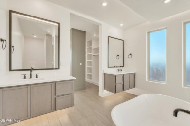 Welcome to 'Sunset Villa' by Castlewood Homes. A Modern on Emerald Springs Golf Course in Texas - for sale on GolfHomes.com, golf home, golf lot