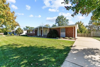 This 4 bedroom ranch home exudes timeless charm & has been on Meadowbrook Country Club in Missouri - for sale on GolfHomes.com, golf home, golf lot