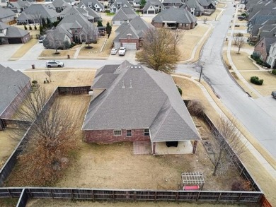 Stunning home situated in the prestigious master-planned FOREST on Forest Ridge Golf Club in Oklahoma - for sale on GolfHomes.com, golf home, golf lot