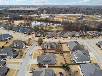 Stunning home situated in the prestigious master-planned FOREST on Forest Ridge Golf Club in Oklahoma - for sale on GolfHomes.com, golf home, golf lot