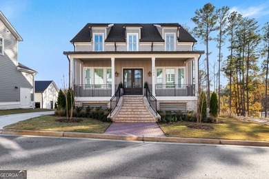 Experience elevated living in this better-than-new 2024 home on Canongate At Flat Creek Club in Georgia - for sale on GolfHomes.com, golf home, golf lot
