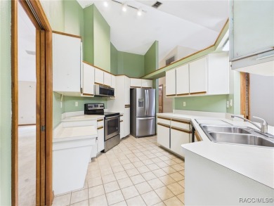 Discover this spacious 3/2.5/2 residence nestled on a cul-de-sac on Sugarmill Woods Golf and Country Club in Florida - for sale on GolfHomes.com, golf home, golf lot
