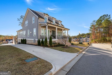 Experience elevated living in this better-than-new 2024 home on Canongate At Flat Creek Club in Georgia - for sale on GolfHomes.com, golf home, golf lot