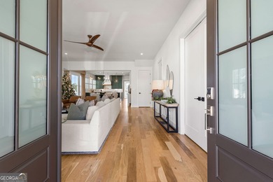 Experience elevated living in this better-than-new 2024 home on Canongate At Flat Creek Club in Georgia - for sale on GolfHomes.com, golf home, golf lot