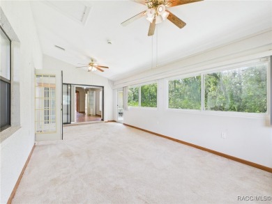 Discover this spacious 3/2.5/2 residence nestled on a cul-de-sac on Sugarmill Woods Golf and Country Club in Florida - for sale on GolfHomes.com, golf home, golf lot
