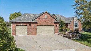 Spectacular custom-built home in Auburn Hills overlooking 11th on Auburn Hills Golf Course in Kansas - for sale on GolfHomes.com, golf home, golf lot