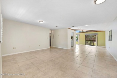 Step inside to find an  interior that's been tastefully updated on Rockledge Country Club in Florida - for sale on GolfHomes.com, golf home, golf lot