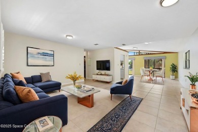 Step inside to find an  interior that's been tastefully updated on Rockledge Country Club in Florida - for sale on GolfHomes.com, golf home, golf lot