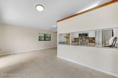 Step inside to find an  interior that's been tastefully updated on Rockledge Country Club in Florida - for sale on GolfHomes.com, golf home, golf lot