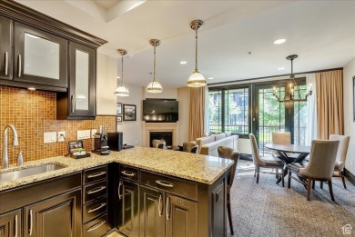 This luxury Waldorf Astoria condominium is set in the Canyons on Canyons Golf Course in Utah - for sale on GolfHomes.com, golf home, golf lot