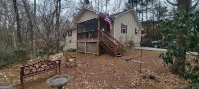 This charming 3 bedroom and 2 full bath home provides the charm on Rabun Golf Club in Georgia - for sale on GolfHomes.com, golf home, golf lot