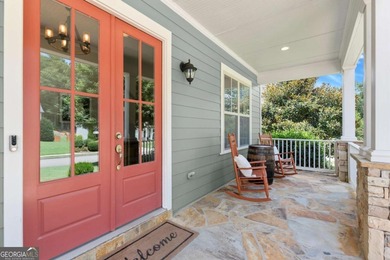 Welcome home to timeless Craftsman charm and modern on Woodmont Golf and Country Club in Georgia - for sale on GolfHomes.com, golf home, golf lot