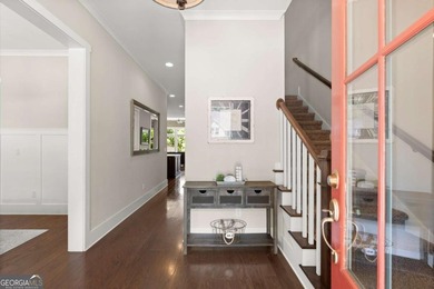 Welcome home to timeless Craftsman charm and modern on Woodmont Golf and Country Club in Georgia - for sale on GolfHomes.com, golf home, golf lot