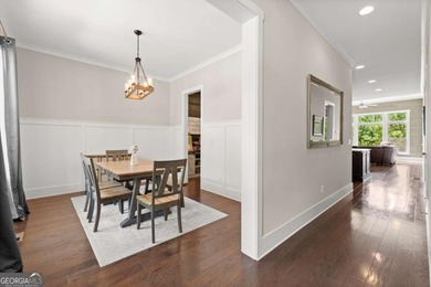 Welcome home to timeless Craftsman charm and modern on Woodmont Golf and Country Club in Georgia - for sale on GolfHomes.com, golf home, golf lot