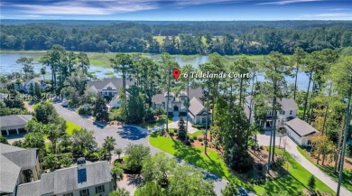 Stunning Belfair Lowcountry marsh-front home sits on .6-acre lot on Belfair Golf Club in South Carolina - for sale on GolfHomes.com, golf home, golf lot