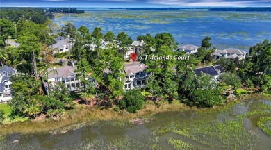 Stunning Belfair Lowcountry marsh-front home sits on .6-acre lot on Belfair Golf Club in South Carolina - for sale on GolfHomes.com, golf home, golf lot