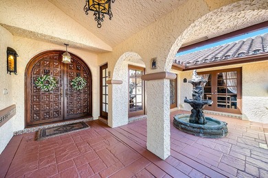 Extraordinary panoramic lake, sunset, and golf views from this on PGA National Golf Club in Florida - for sale on GolfHomes.com, golf home, golf lot