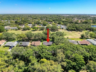 Nestled alongside the tranquil 14th hole of the golf course on Beacon Woods Golf Club in Florida - for sale on GolfHomes.com, golf home, golf lot