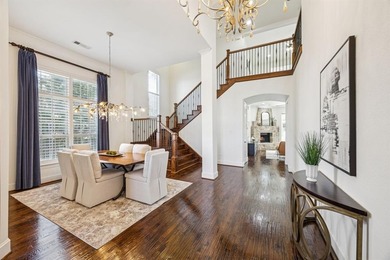 This stunning former Highland Homes model is perfectly on The Tribute At the Colony in Texas - for sale on GolfHomes.com, golf home, golf lot