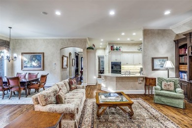 European design custom Hawkins-Welwood home in the highly on Preston Trail Golf Club in Texas - for sale on GolfHomes.com, golf home, golf lot