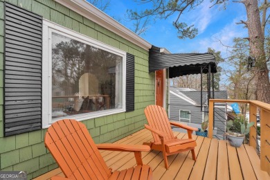 Welcome home to this East Lake Bungalow where vintage vibes meet on Charlie Yates Golf Course in Georgia - for sale on GolfHomes.com, golf home, golf lot