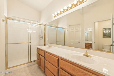 Welcome to your dream home in the highly sought-after on Eagles Nest at Pebble Creek in Arizona - for sale on GolfHomes.com, golf home, golf lot