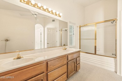 Welcome to your dream home in the highly sought-after on Eagles Nest at Pebble Creek in Arizona - for sale on GolfHomes.com, golf home, golf lot