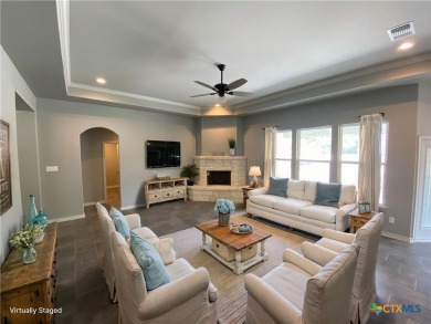 Beautiful NEW home in the desired golf course community of on Vaaler Creek Golf Club in Texas - for sale on GolfHomes.com, golf home, golf lot