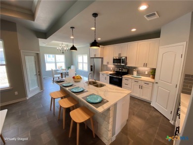 Beautiful NEW home in the desired golf course community of on Vaaler Creek Golf Club in Texas - for sale on GolfHomes.com, golf home, golf lot