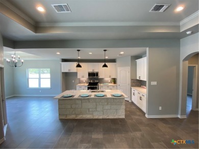 Beautiful NEW home in the desired golf course community of on Vaaler Creek Golf Club in Texas - for sale on GolfHomes.com, golf home, golf lot
