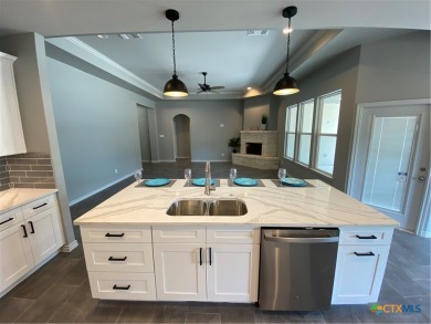 Beautiful NEW home in the desired golf course community of on Vaaler Creek Golf Club in Texas - for sale on GolfHomes.com, golf home, golf lot