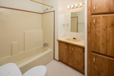 Discover this one-bedroom villa in the desirable Sunbird Golf on SunBird Golf Club in Arizona - for sale on GolfHomes.com, golf home, golf lot