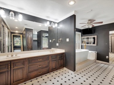 Nestled at the end of a quiet cul-de-sac and overlooking the on Crown Colony Country Club in Texas - for sale on GolfHomes.com, golf home, golf lot