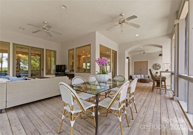 Escape to this sleek 5 bed, 4.5 bath two story contemporary home on Carmel Country Club in North Carolina - for sale on GolfHomes.com, golf home, golf lot