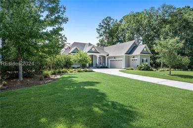 Incredible custom home on the water with bulkhead and boat slip on Hampton Hall Club in South Carolina - for sale on GolfHomes.com, golf home, golf lot