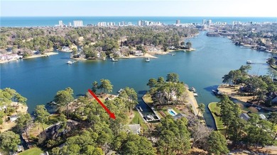 Majestically situated across from the 2nd hole of the Cavalier on Cavalier Golf and Yacht Club in Virginia - for sale on GolfHomes.com, golf home, golf lot