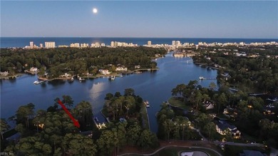 Majestically situated across from the 2nd hole of the Cavalier on Cavalier Golf and Yacht Club in Virginia - for sale on GolfHomes.com, golf home, golf lot