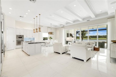 A stunning showcase of modern luxury living in Miromar Lakes on Miromar Lakes Golf Club in Florida - for sale on GolfHomes.com, golf home, golf lot