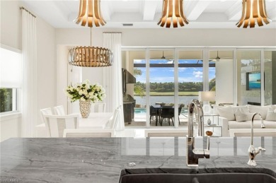 A stunning showcase of modern luxury living in Miromar Lakes on Miromar Lakes Golf Club in Florida - for sale on GolfHomes.com, golf home, golf lot