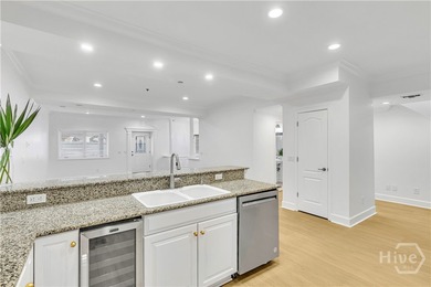 This thoughtfully updated waterfront townhome boasts 1998 sf of on Wilmington Island Club in Georgia - for sale on GolfHomes.com, golf home, golf lot