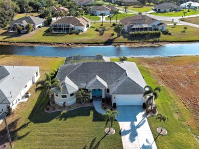 Stunning 2018 built absolutely immaculate WATERFRONT 3 bedroom on Rotonda Golf and Country Club - Long Marsh  in Florida - for sale on GolfHomes.com, golf home, golf lot